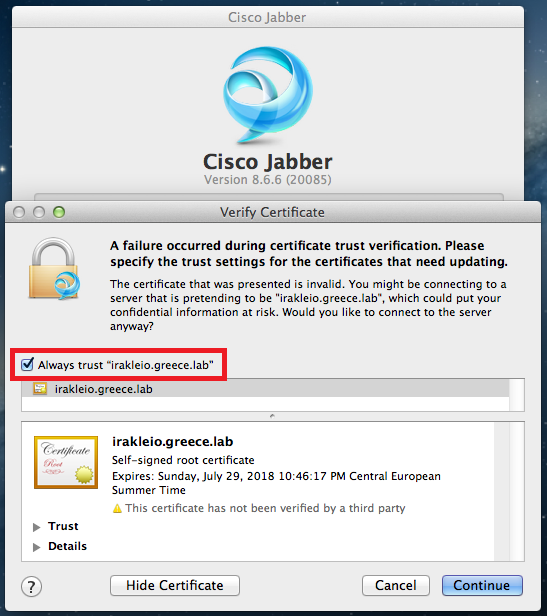 cisco jabber client for mac